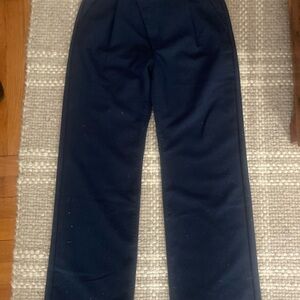 Abercrombie & Fitch Blue Straight Leg Pants